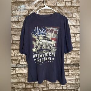 Jedco Jeep Patrotic Graphic Tee Size XXL